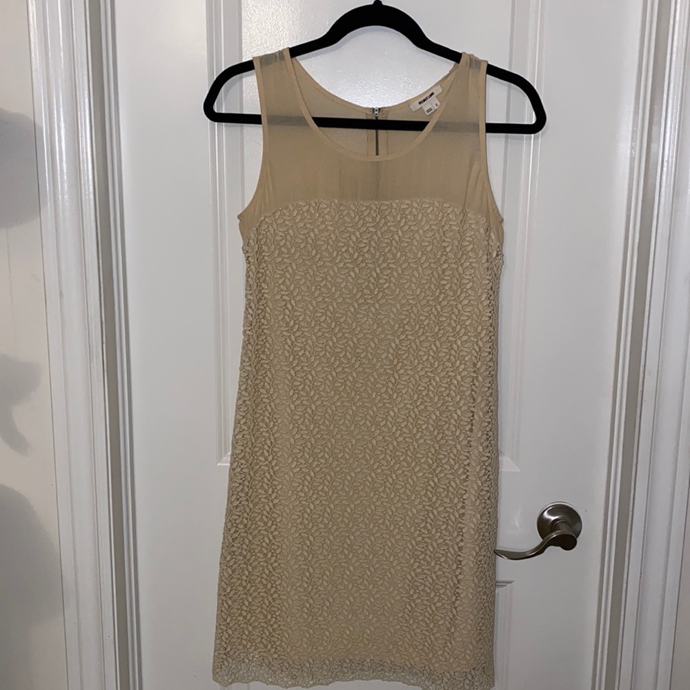 Helmut Lang - Lacy sheath dress